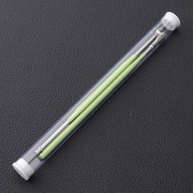 Stainless Steel Double Head Ear Wax Removal Tool Ear Pick Ear Cleaner