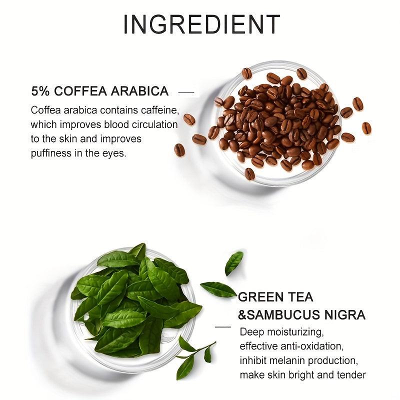 30ml Caffeine Eye Serum Reduces Puffiness Dark Circles Under Eye Bags Wrinkles