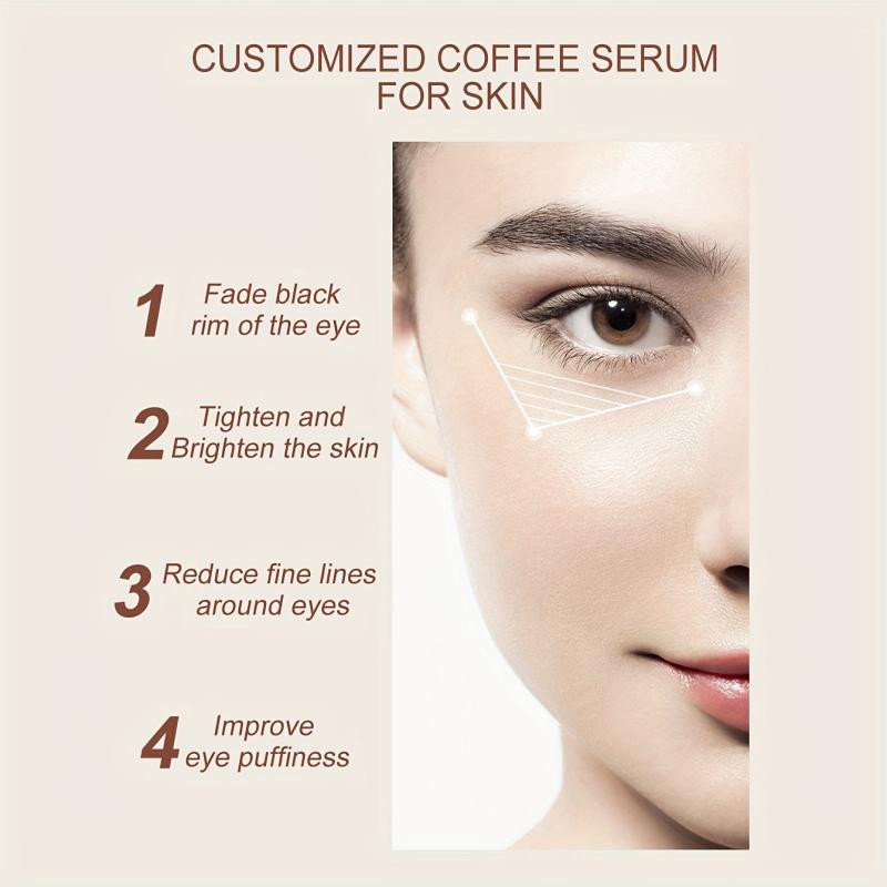30ml Caffeine Eye Serum Reduces Puffiness Dark Circles Under Eye Bags Wrinkles