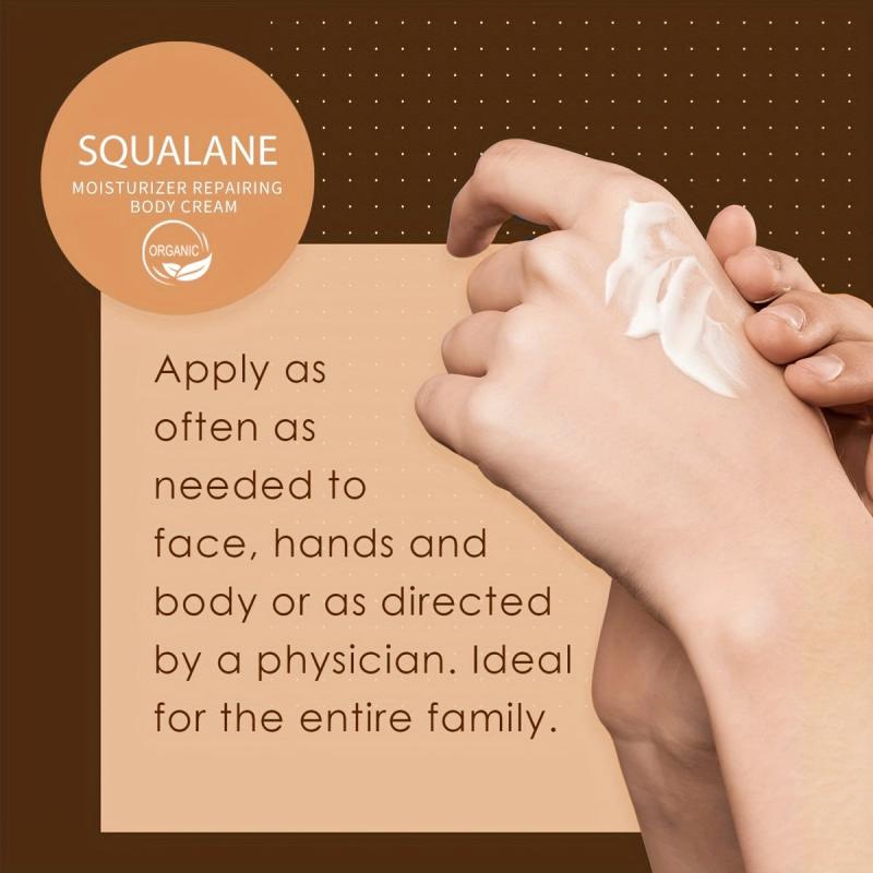 Squalane Body Butter Moisturizer & Face Cream