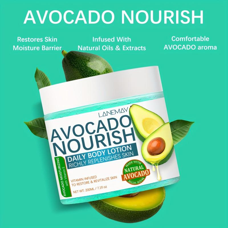 Organic Avocado Honey Coconut Body Butter Cream 6.76oz