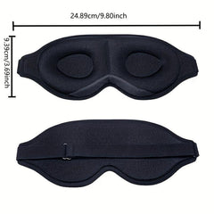 2 Pcs Sleep Eye Mask For Women Men Comfortable 3D Contoured Blackout Covers