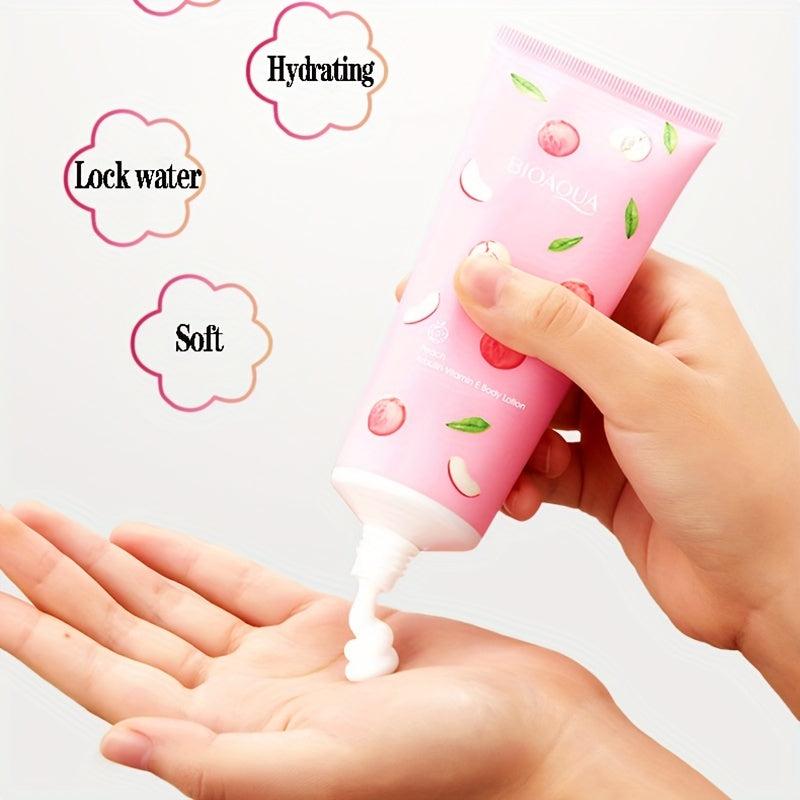Peach Arbutin Vitamin E Body Lotion 100g 3.53Oz Moisturizing