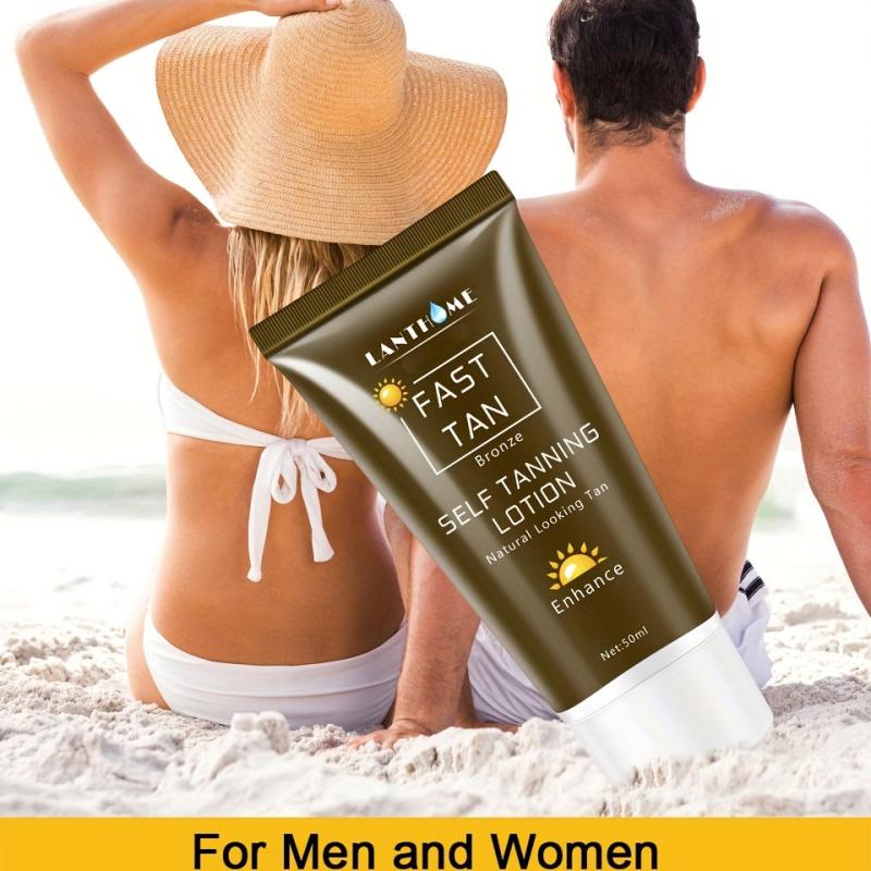 Natural Self Tanning Lotion Bronze Wheat Tanning Cream 50ml