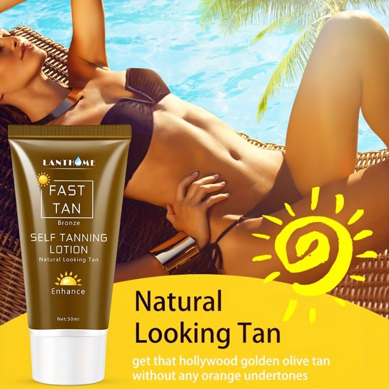 Natural Self Tanning Lotion Bronze Wheat Tanning Cream 50ml