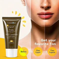 Natural Self Tanning Lotion Bronze Wheat Tanning Cream 50ml