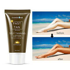 Natural Self Tanning Lotion Bronze Wheat Tanning Cream 50ml