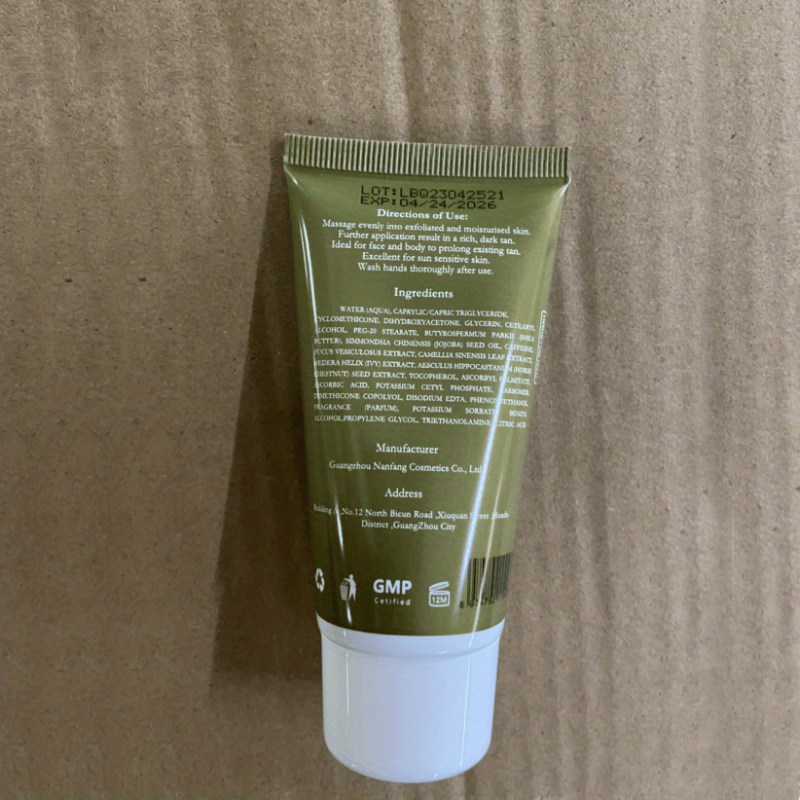 Natural Self Tanning Lotion Bronze Wheat Tanning Cream 50ml