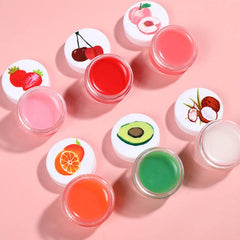 Fruity Lip Jelly Balm Gloss Crystal Lipstick