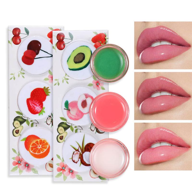 Fruity Lip Jelly Balm Gloss Crystal Lipstick