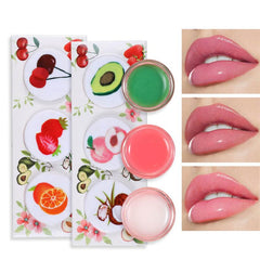 Fruity Lip Jelly Balm Gloss Crystal Lipstick