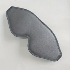 3D Memory Foam Sleep Blackout Eye Mask - Black