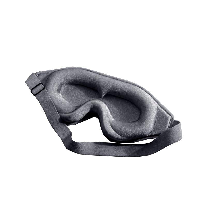 3D Memory Foam Sleep Blackout Eye Mask - Black