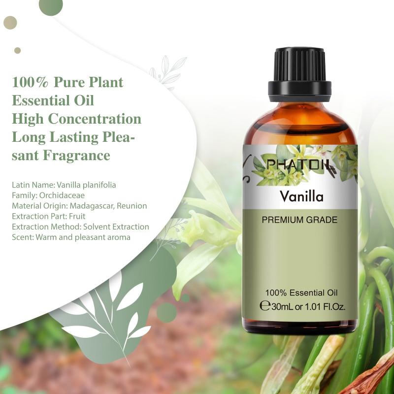 30ml Vanilla Essential Oil - Aromatherapy, Diffusers, Skin Care