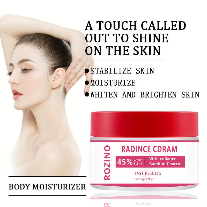 Radiance Cream Collagen Body Lotion Hydrates Skin