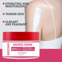 Radiance Cream Collagen Body Lotion Hydrates Skin