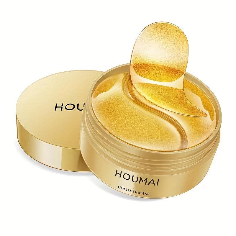 Golden Gel Under Eye Patches - Reduce Dark Circles, Puffiness, Wrinkles