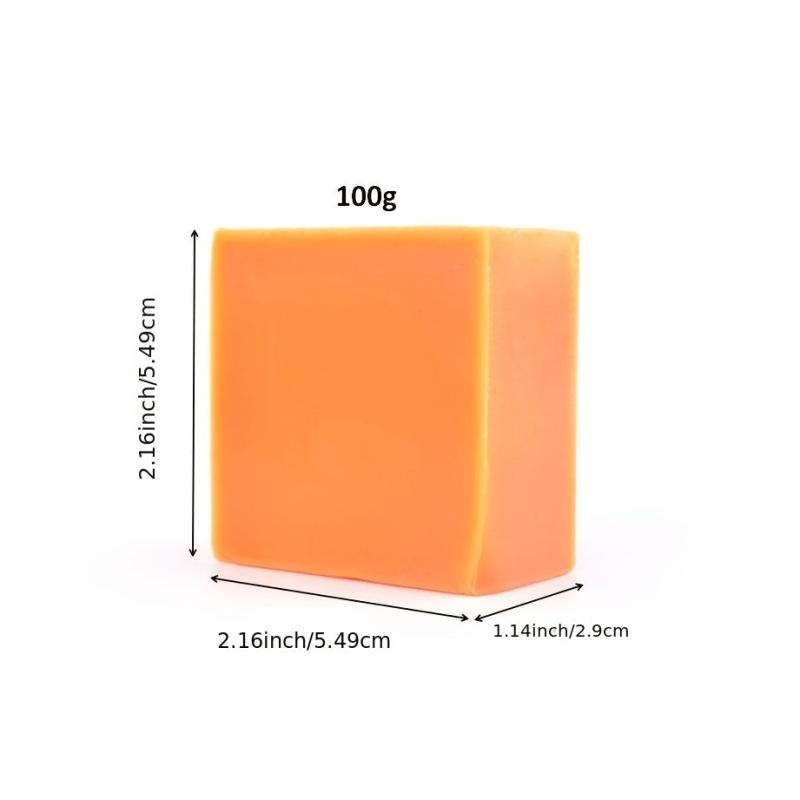 4PCS Skin Cleansing Soap Set Gift Set Deep Cleansing Rose, Ginger, Coconut, Lemo