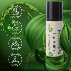 Organic Honey Lip Balm Avocado Shea Butter Moisturizing Eco Friendly