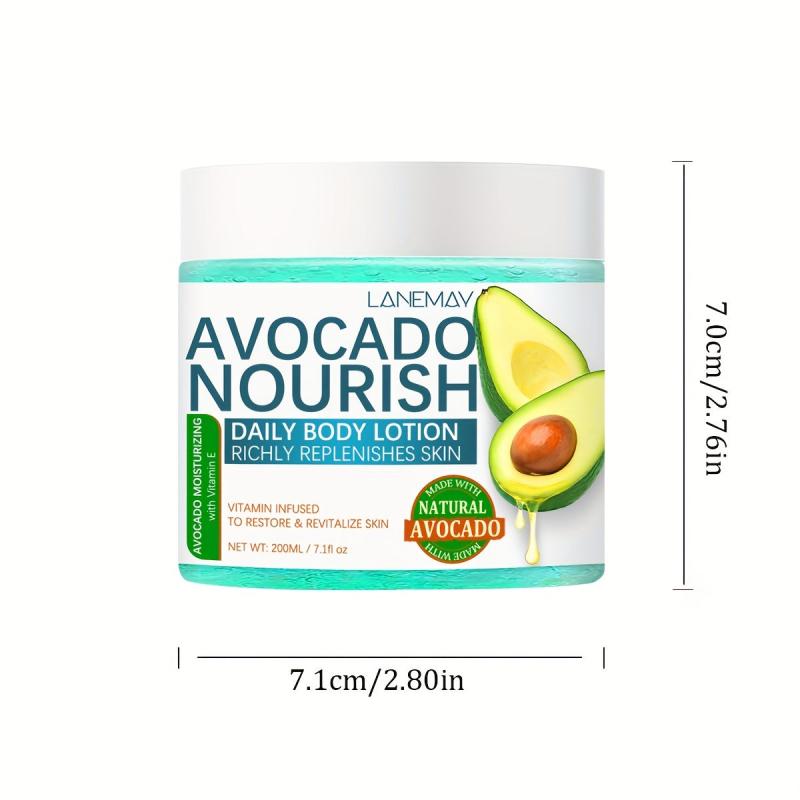 200ml Avocado Lotion for Deeply Nourishing Moisturizer