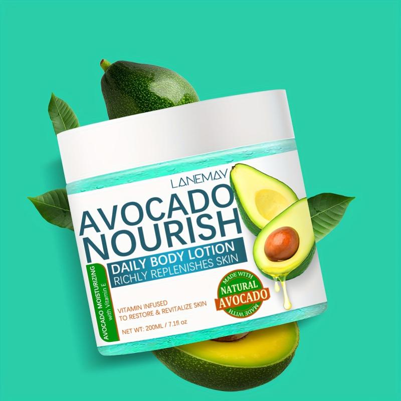 200ml Avocado Lotion for Deeply Nourishing Moisturizer