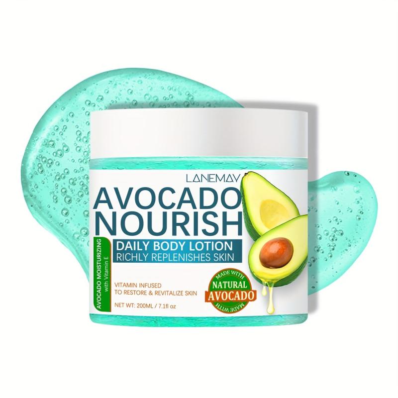 200ml Avocado Lotion for Deeply Nourishing Moisturizer