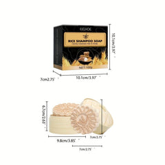 Rice Hair Strengthening Shampoo Soap