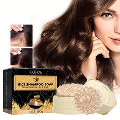 Rice Hair Strengthening Shampoo Soap