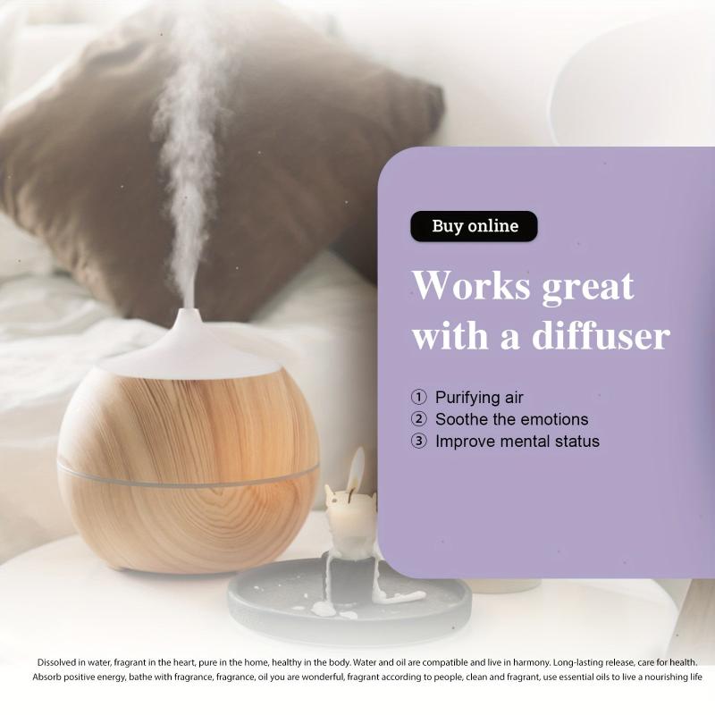 Lavender Essential Oil 10ml Aromatherapy Relaxation for Diffusers Humidifier