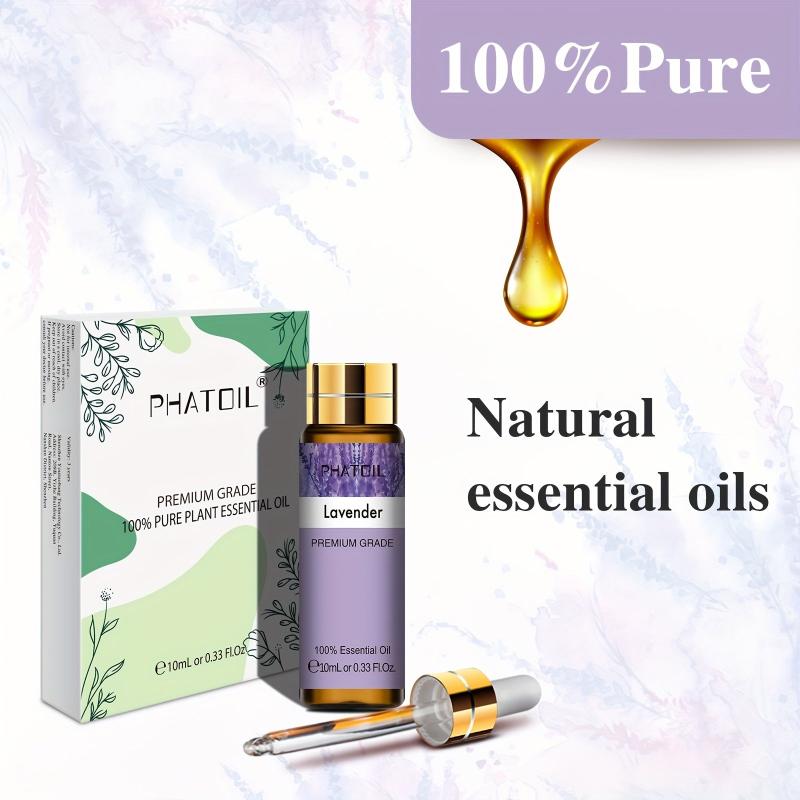 Lavender Essential Oil 10ml Aromatherapy Relaxation for Diffusers Humidifier