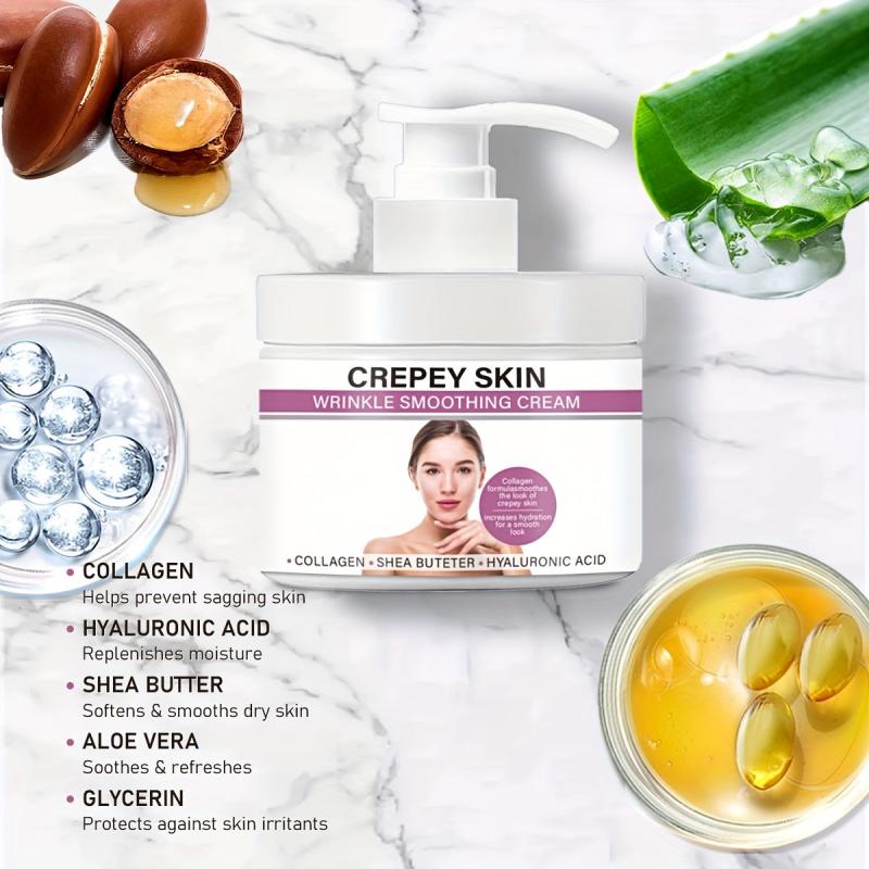 Avocado Crepey Skin Care Cream Wrinkle Smoothing Lotion