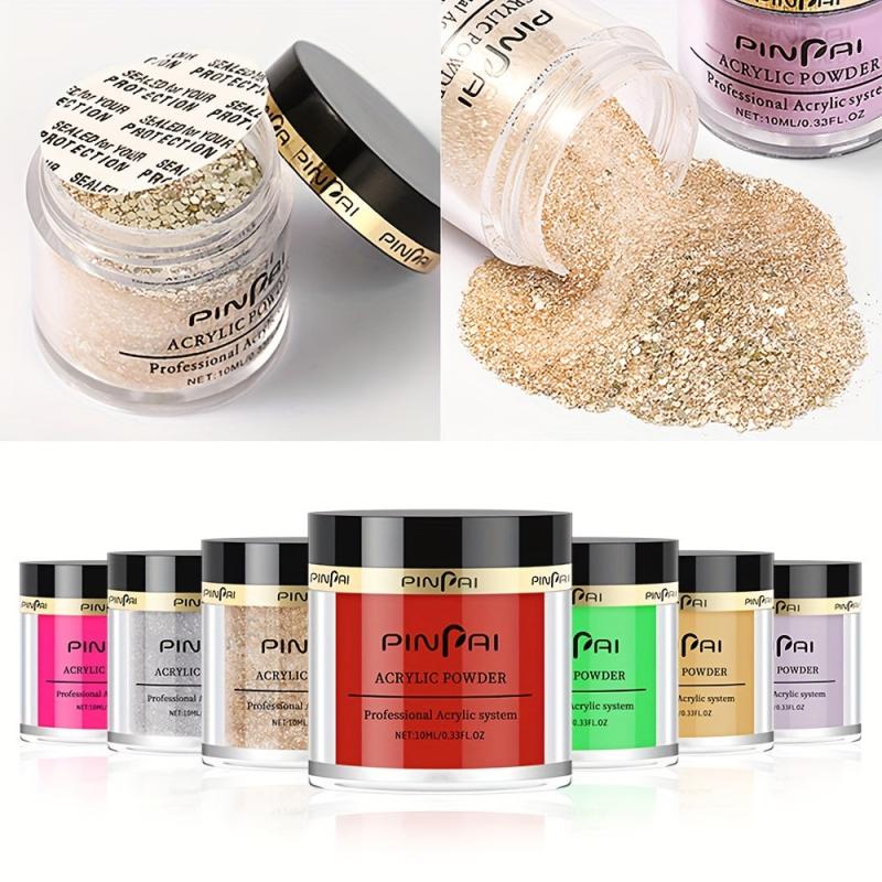 Acrylic Powder Set 15 Colors Professional Acrylic Nail Art Kit