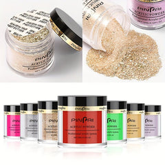 Acrylic Powder Set 15 Colors Professional Acrylic Nail Art Kit