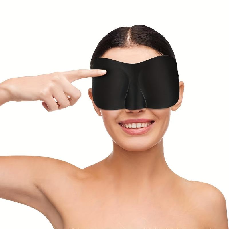 3D Memory Foam Sleep Eye Mask And Earplug Soft Eye Patches Comfort Face
