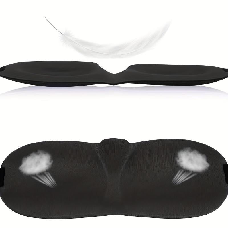 3D Memory Foam Sleep Eye Mask And Earplug Soft Eye Patches Comfort Face
