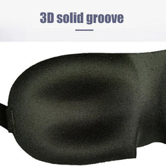 Adjustable 3D Contoured Sleep Mask for Men and Women
