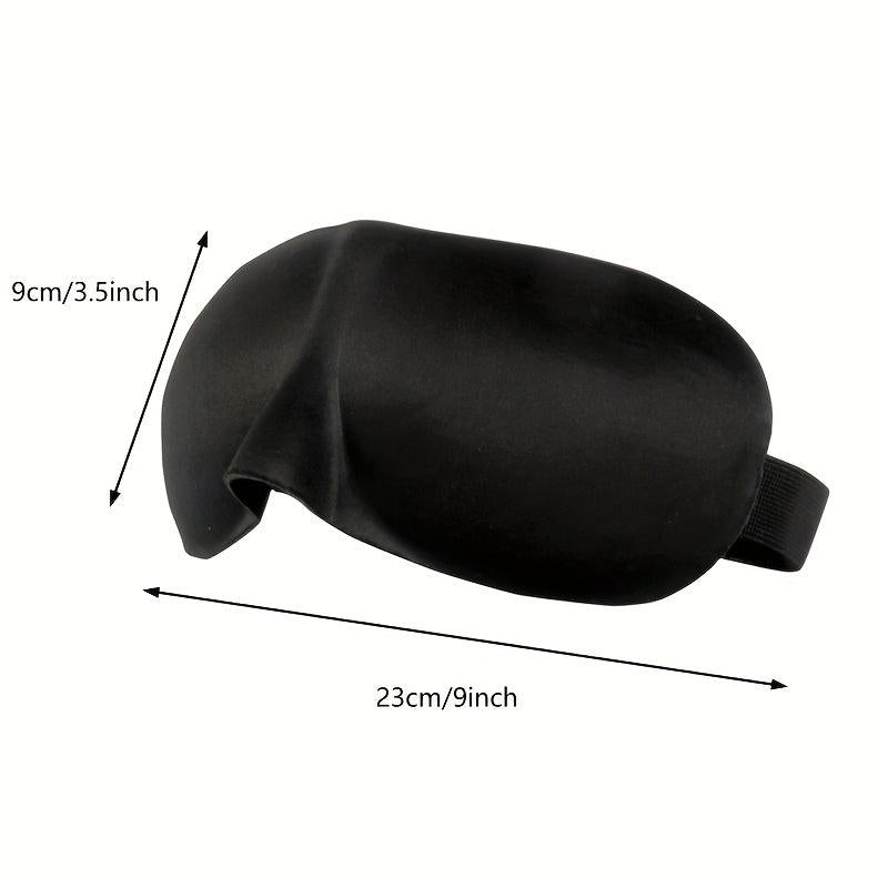 Adjustable 3D Contoured Sleep Mask for Men and Women