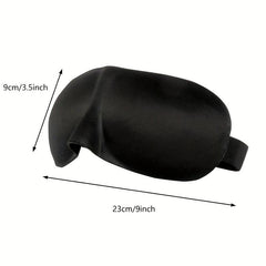 Adjustable 3D Contoured Sleep Mask for Men and Women