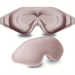 Adjustable 3D Contoured Eye Mask for Sleeping Shift Work Naps