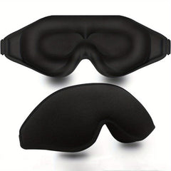 Adjustable 3D Contoured Eye Mask for Sleeping Shift Work Naps