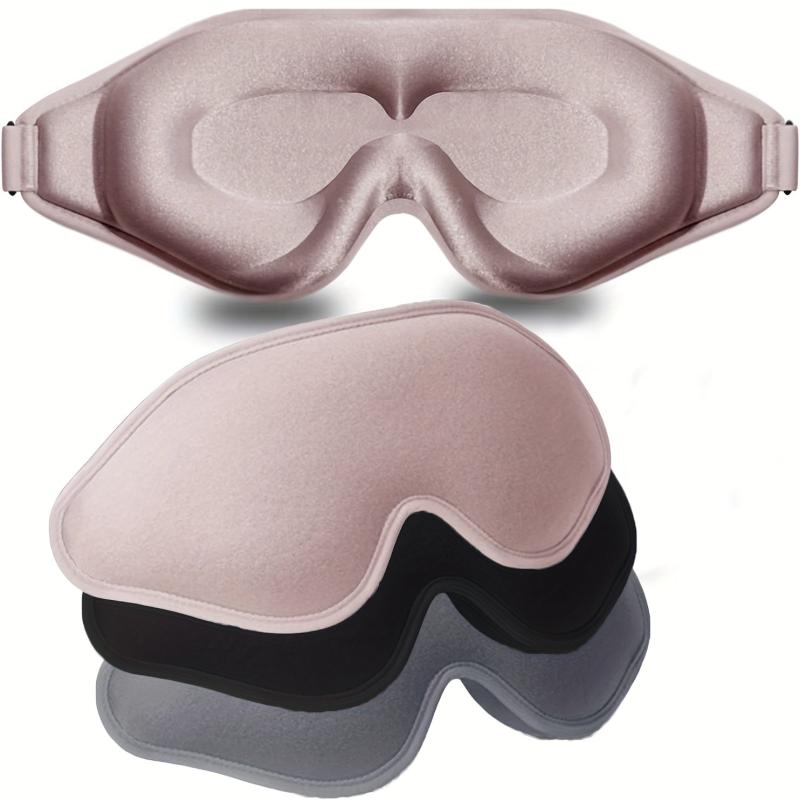 Adjustable 3D Contoured Eye Mask for Sleeping Shift Work Naps