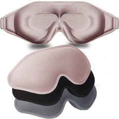 Adjustable 3D Contoured Eye Mask for Sleeping Shift Work Naps