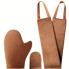 Sunbathing Tanning Gloves Set, Big Thumb Strap, Tanning Care
