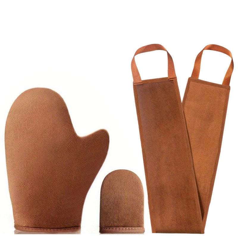Sunbathing Tanning Gloves Set, Big Thumb Strap, Tanning Care