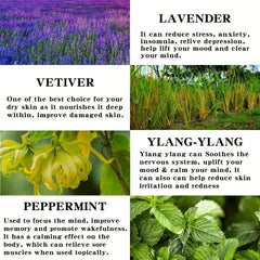 Relaxing Massage Oil with Lavender & Peppermint - Joint Pain Relief