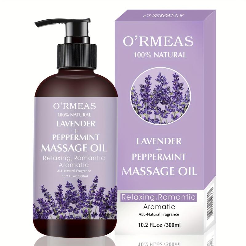 Relaxing Massage Oil with Lavender & Peppermint - Joint Pain Relief