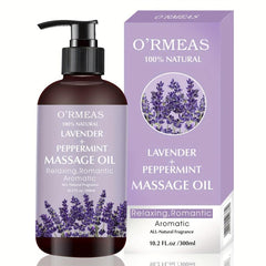Relaxing Massage Oil with Lavender & Peppermint - Joint Pain Relief