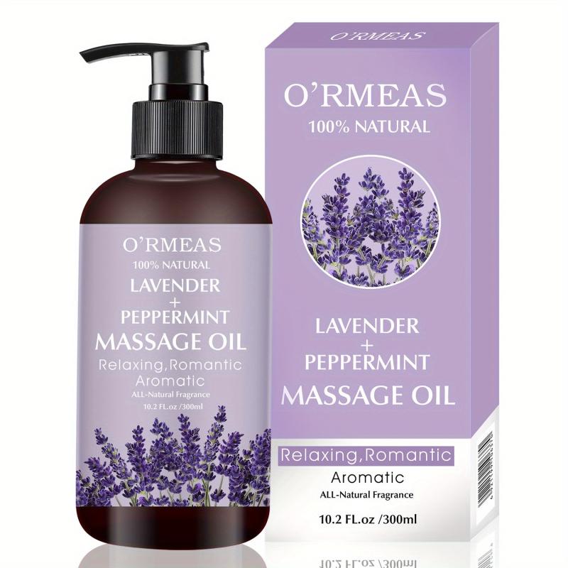 Relaxing Massage Oil with Lavender & Peppermint - Joint Pain Relief