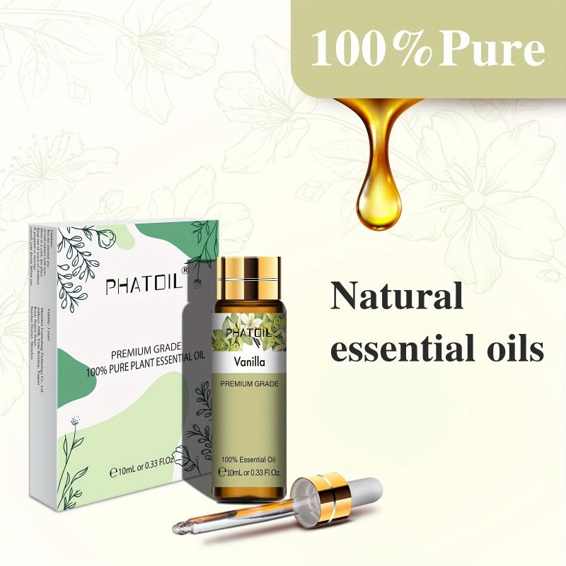 Vanilla Essential Oil 10ml - Aromatherapy Massage Bath Relaxation