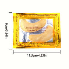 10pcs Crystal Collagen Eye Mask Reduce Dark Circles Acne Beauty Patches